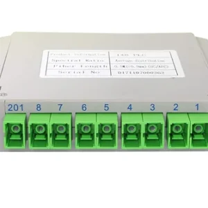 1x8 plc splitter cassette type sc apc 500x500